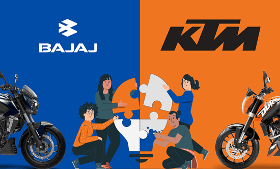 Bajaj का KTM