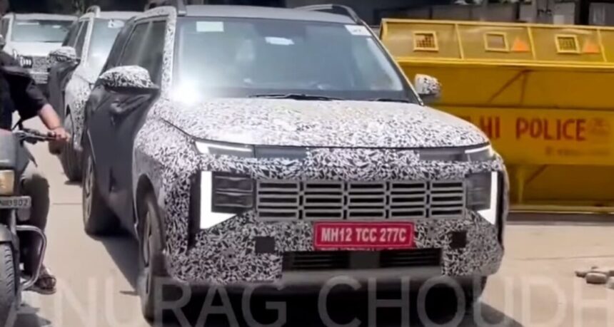 New-Gen Hyundai Venue Spied